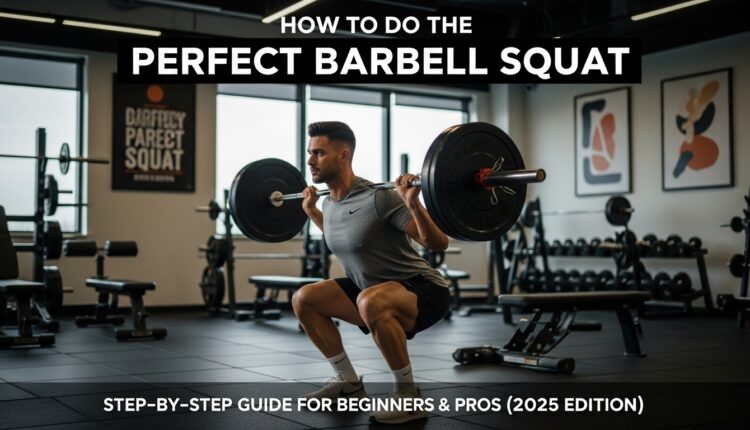 How to Do the Perfect Barbell Squat