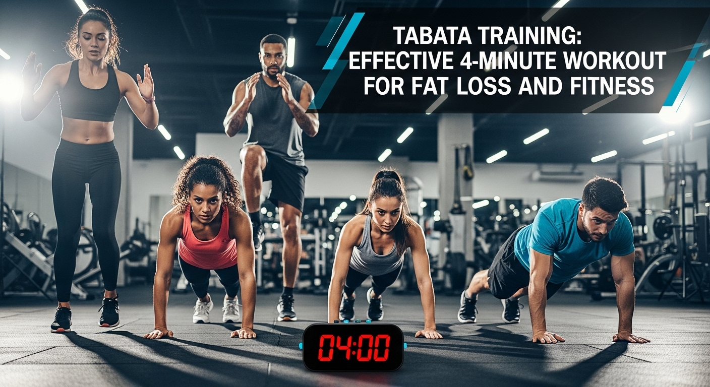 Tabata Training: Effective 4-Minute Workout for Fat Loss and Fitness