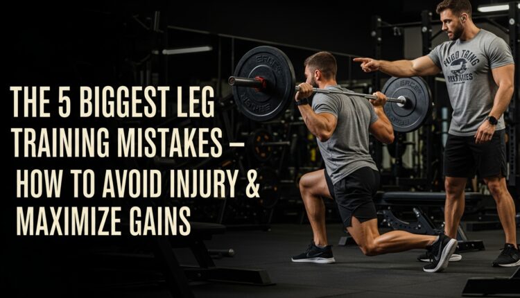The 5 Biggest Leg Training Mistakes – How to Avoid Injury & Maximize Gains