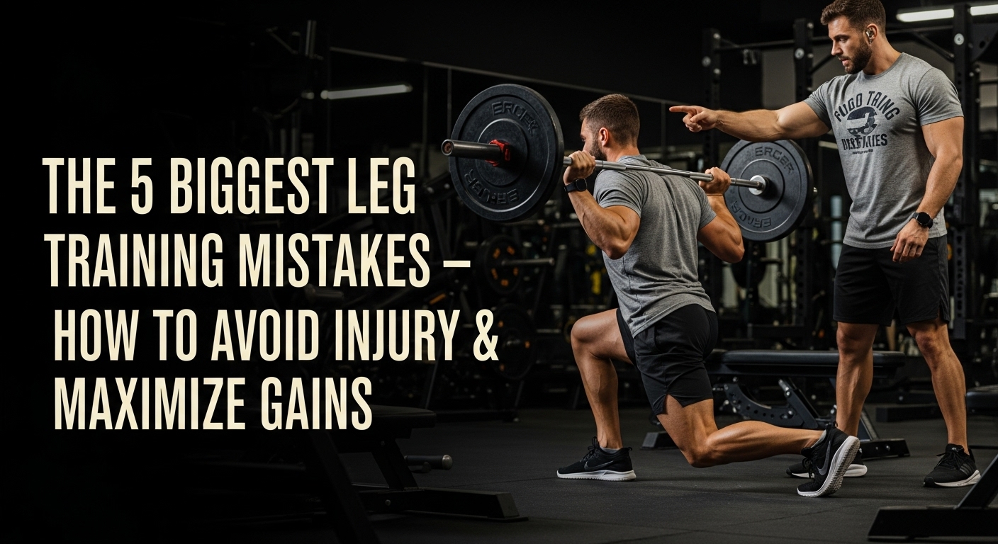 The 5 Biggest Leg Training Mistakes – How to Avoid Injury & Maximize Gains